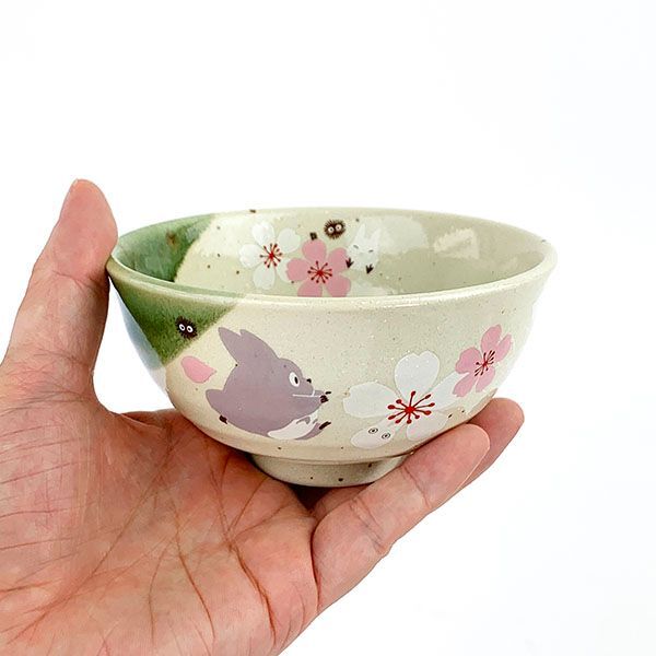 となりのトトロ トトロ お茶碗 桜柄 美濃焼 日本製 - 【パーフェクト