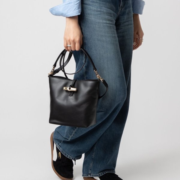 ロンシャン LONGCHAMP Le Roseau ル ロゾ スリーク XS Bucket bag