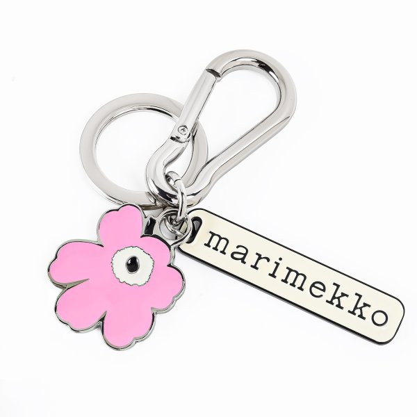 マリメッコ marimekko キーリング キーホルダー Puhallus Unikko