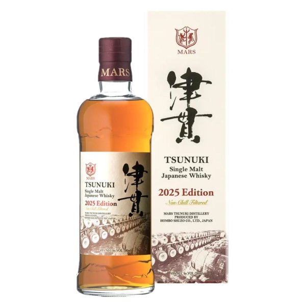 津貫 2025Edition ウィスキー 49度 700ml 化粧箱入 マルス津貫蒸留所