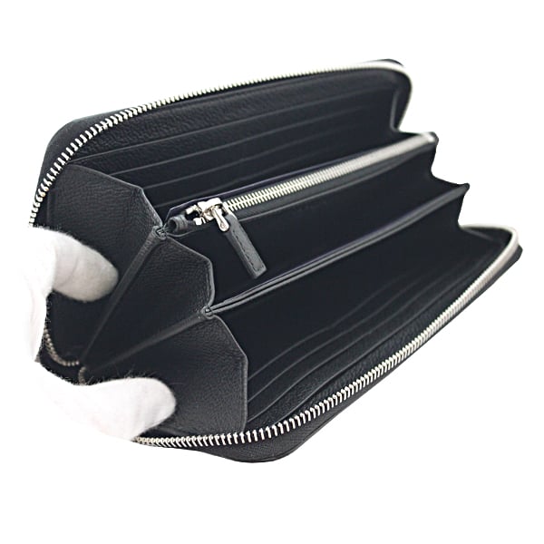 人気モデル】プラダ PRADA 財布 長財布 メンズ ラウンドジップ 三角