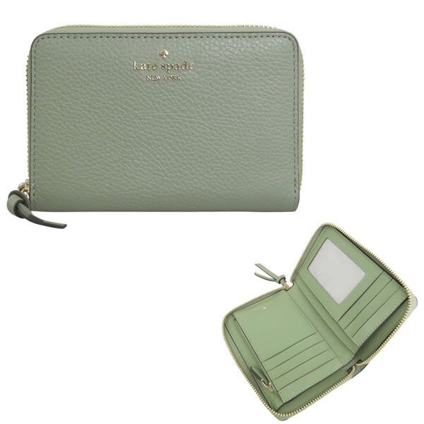 未使用　kate spade　ツートンカラー　折りたたみ財布　※今日だけ価格です ケイトスペード kate spade 二つ折り財布 折り畳み 折財布 コンパクト