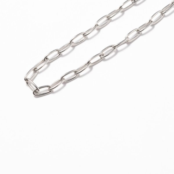 タイムレス ステンレス フック チェーン ブレスレット メンズ