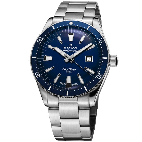 エドックス EDOX スカイダイバー デイト オートマティック リミテッド