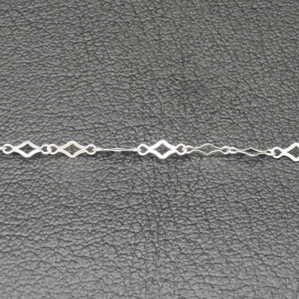 スパークルチェーン ブレスレット 2.7mm スパークル チェーン シルバー