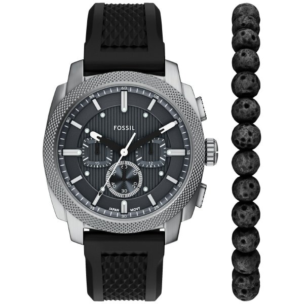 フォッシル FOSSIL 腕時計 メンズ MACHINE クロノグラフ ブラック 