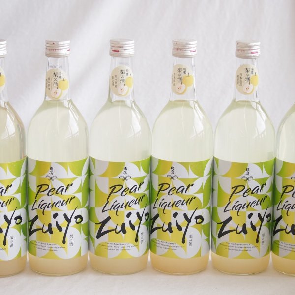 6本セット(瑞鷹 梨の酒 リキュール10度(熊本県)) 720ml×6本 - 【贈り物 
