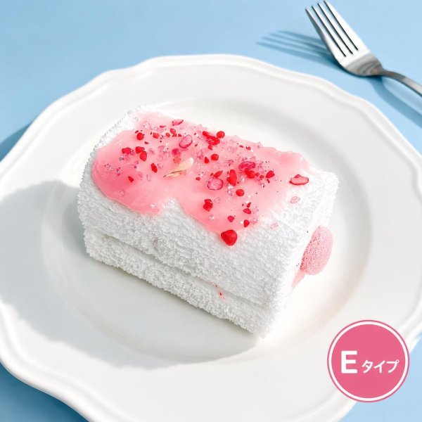 スクイーズ いちごケーキ ストレス解消 低反発 もちもち スイーツ