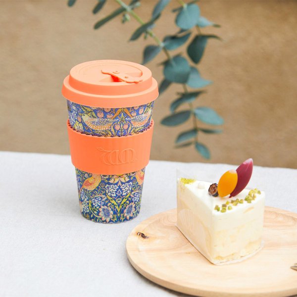 公式】ecoffee cup エコーヒーカップ WILLIAM MORRIS タンブラー 14oz