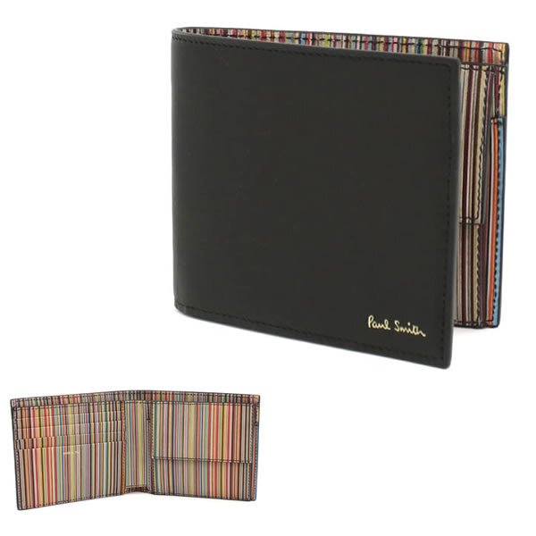 ポールスミス Paul Smith 二つ折り財布 折り畳み M1A4833 二折財布小銭