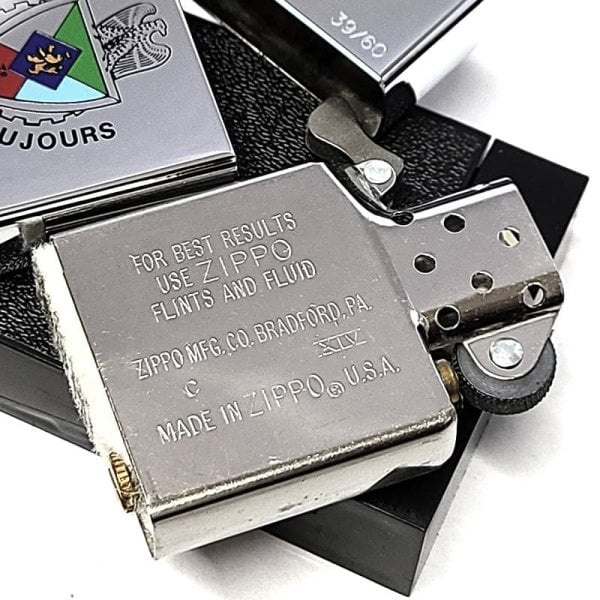 ZIPPOライター 1点物 1998年製 限定60個 フランス軍 シリアルNo.39 