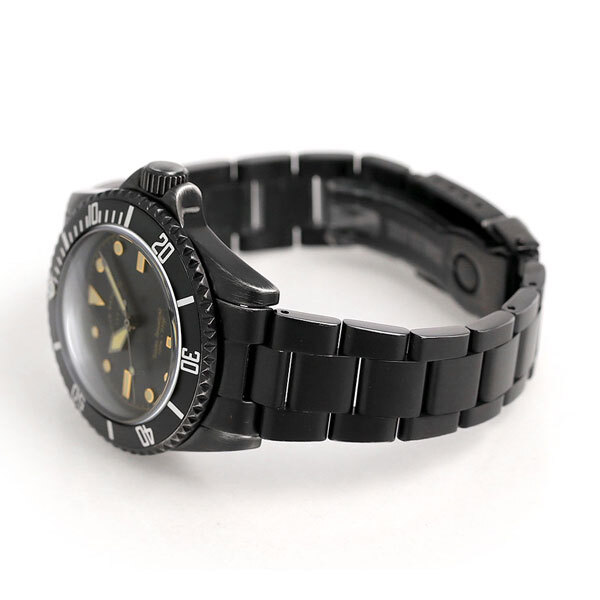 ヴァーグウォッチ ブラック サブ 40mm メンズ 腕時計 BS-L-001-SB 