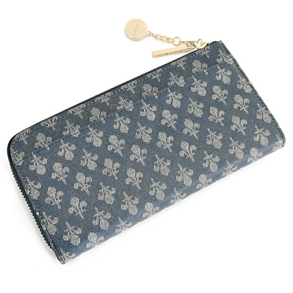 パトリックコックス 財布 長財布 L字ファスナー 紺(ネイビー) PATRICK 