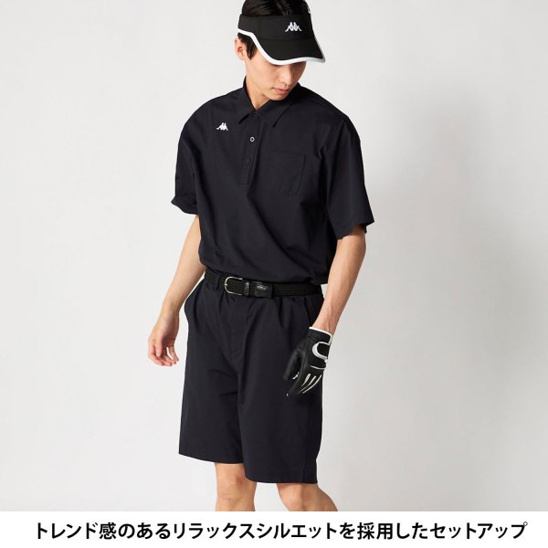 Kappa GOLF カッパ ゴルフウェア メンズ 上下セット 半袖 ポロシャツ