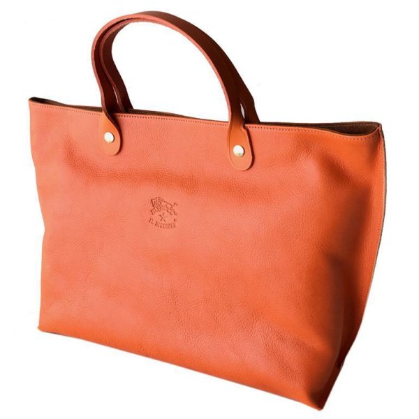 イルビゾンテ IL BISONTE バッグ ハンドバッグ ORANGE オレンジ A2377 