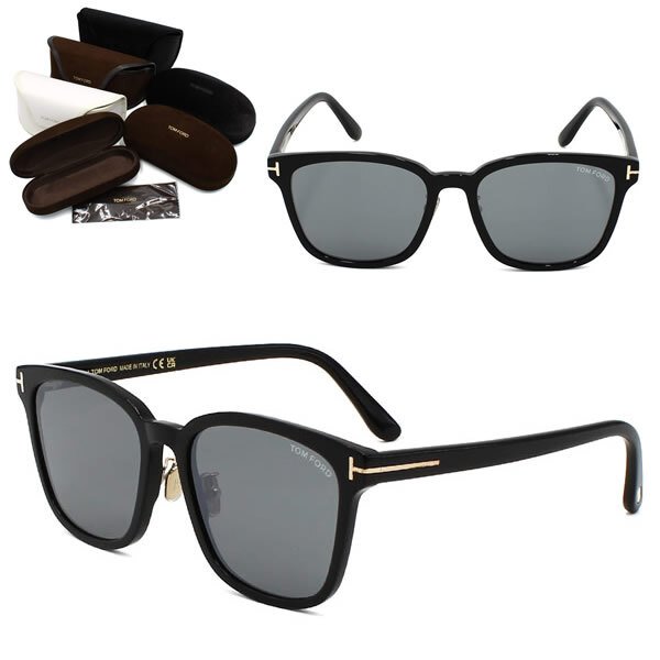 TOM FORD ブラック サングラス 韓国 ジミン TF9313 01B 公式ECサイト