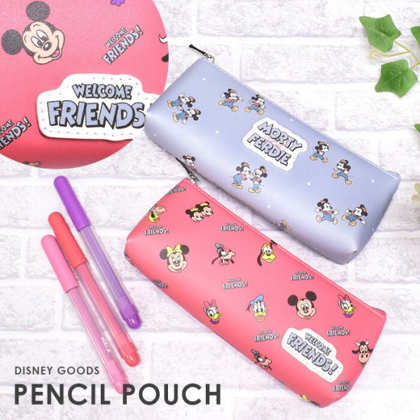 ディズニー ミッキー ペンケース 文房具 ちりめん生地 ディズニーペンケース ペンケース ミッキー 文房具 レディース