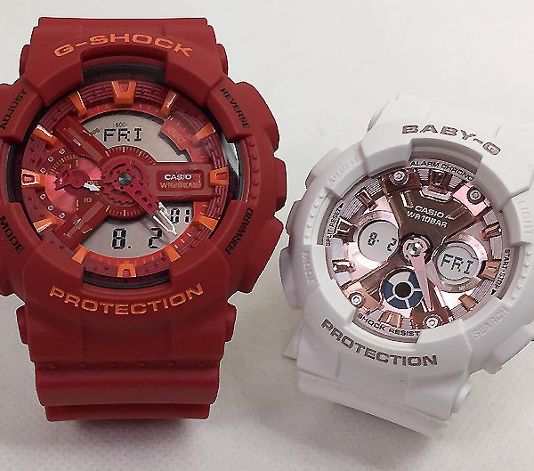 カシオ 恋人たちのGショック ペアウォッチ G-SHOCK BABY-G GA-110AC 