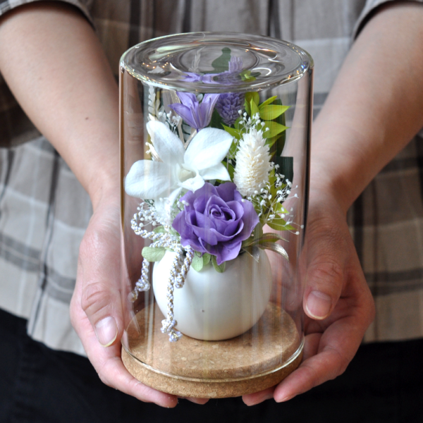 お供え花 仏花 慈花 プリザーブドフラワー／ ボトルフラワー