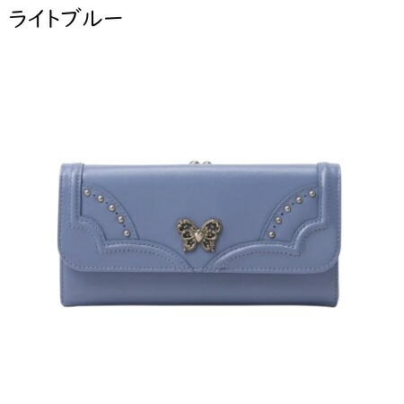 アナスイ ANNASUI 口金長財布 ナーシャ がま口 かぶせ 長財布
