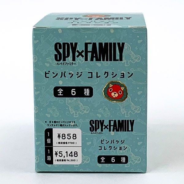 SPY×FAMILY スパイファミリー ピンバッジコレクション BOXセット 6個