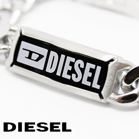 DIESEL ディーゼル メンズ ステンレス ブレスレット DX1243040 海外