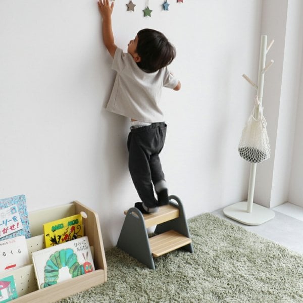 キッズステップ 子ども用踏み台 北欧インテリア 子どもチェア 2WAY家具 