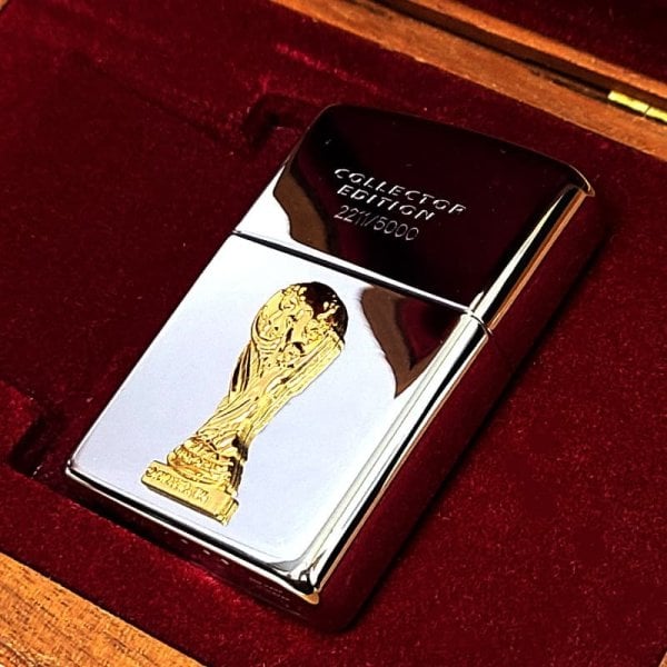 ZIPPO 一点物 FIFAワールドカップ98 限定 シリアルナンバーNo2211
