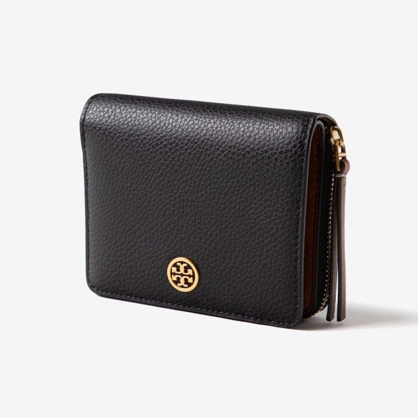 トリーバーチ TORY BURCH Robinson ロビンソン Pebbled Bi-Fold Wallet