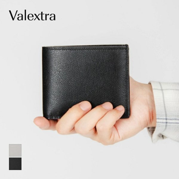 ヴァレクストラ VALEXTRA V8L23 028 二つ折り財布 4 CC COINS WALLET