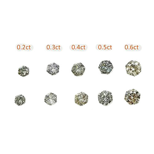PT プラチナダイヤピアス 天然ダイヤモンド 0.4ct スタッド鑑別書付 