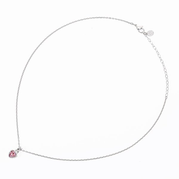 スワロフスキー SWAROVSKI ネックレス Chroma ハート ピンク クリア
