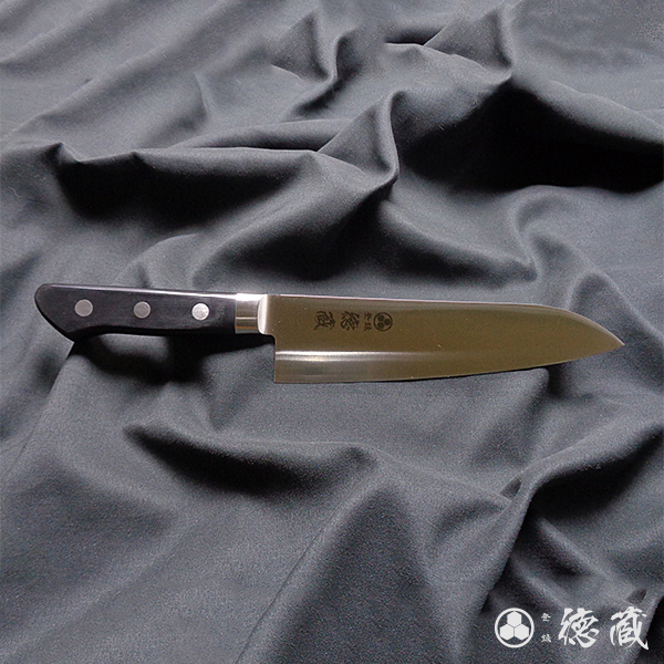 徳蔵 万能 ステンレス包丁2点セット（三徳包丁180mm・ペティナイフ