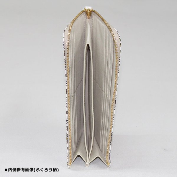 お種銭付】【 浅草文庫 】 L字ファスナー 長財布 花菱 はなびし 柄
