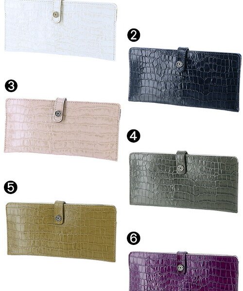 ペレボルサ 財布 長財布 レディース 本革 薄い PELLE BORSA コッコ 