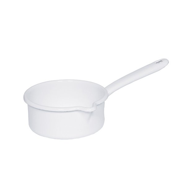 RIESS リース ソースパン12cm ホワイト[ホーロー鍋 ホーロー 片手鍋