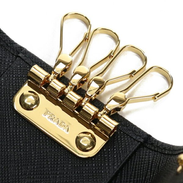 プラダ 4連キーケース コンパクト レディース ブランド PRADA 1PG004 
