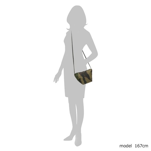 エルベシャプリエ ショルダーバッグ カーキ レディース Herve