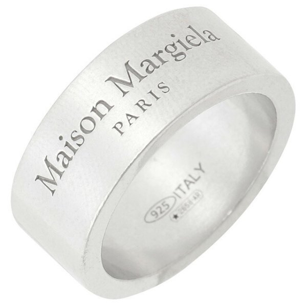 メゾンマルジェラ MAISON MARGIELA SM1UQ0082 SV0158 951 9 ロゴ Mason Margiela メゾンマルジェラロゴリングサイズ:9