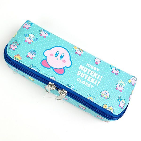 筆箱 星のカービィ KIRBY MUTEKI SUTEKI CLOSET pacapo. スリム ブルー ペン