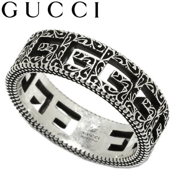 GUCCI グッチ リング 指輪 シルバー スクエアG メンズ レディース