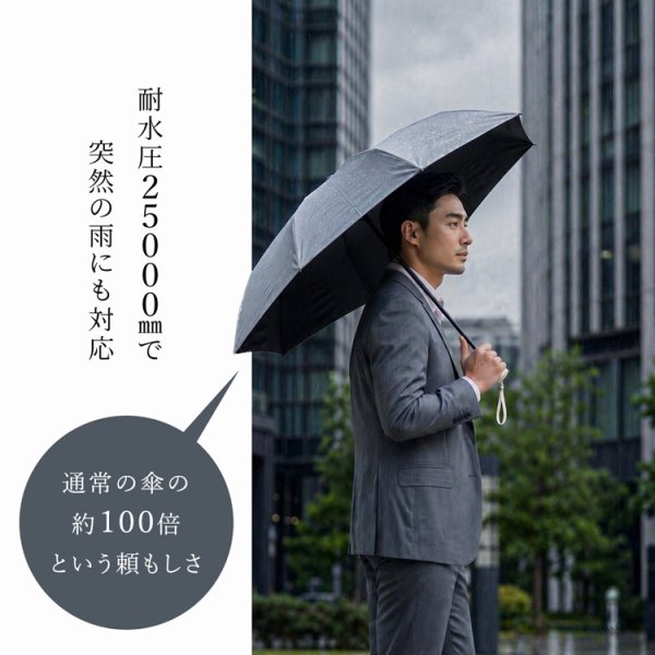 日本製 サマーシールド 一級遮光 折りたたみ傘 フラット 薄型 晴雨兼用