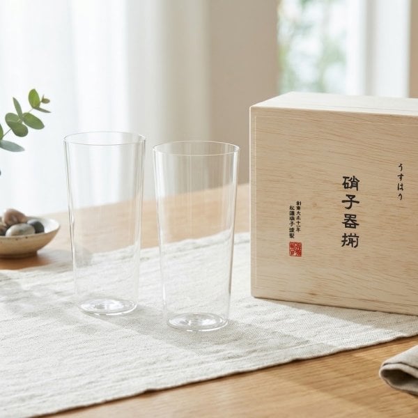 松徳硝子 うすはり タンブラー L 2個セット】ハイボール グラス 酒器