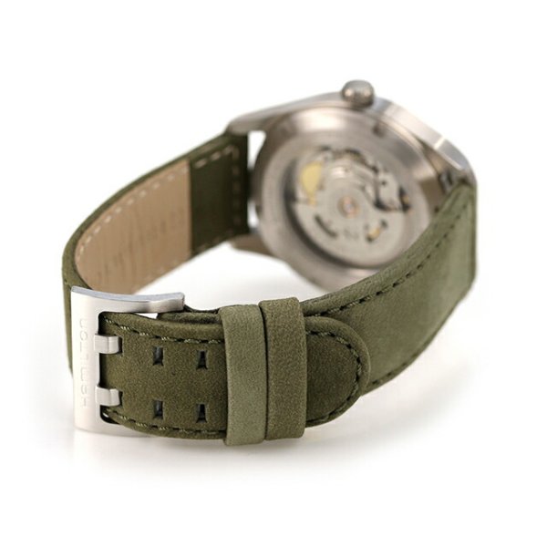 ハミルトン 腕時計 メンズ カーキ フィールド チタニウム オート 38mm