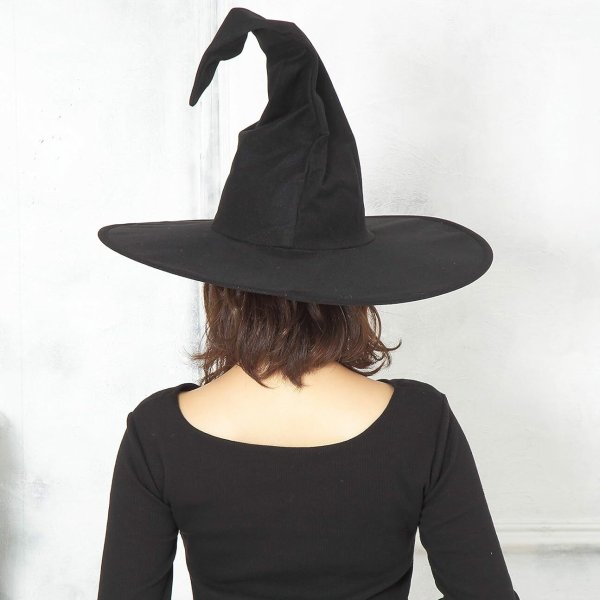 クラシカルウィッチ帽 848219 ハロウィン コスプレ 魔女帽子 クリア