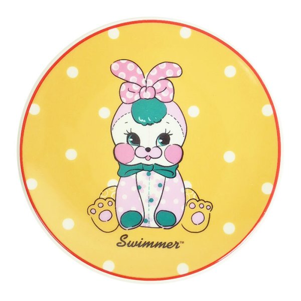 SWIMMER Kawaiiをぎゅ！ 豆皿 小さめ プレート しょうゆ皿 小皿 ミニ