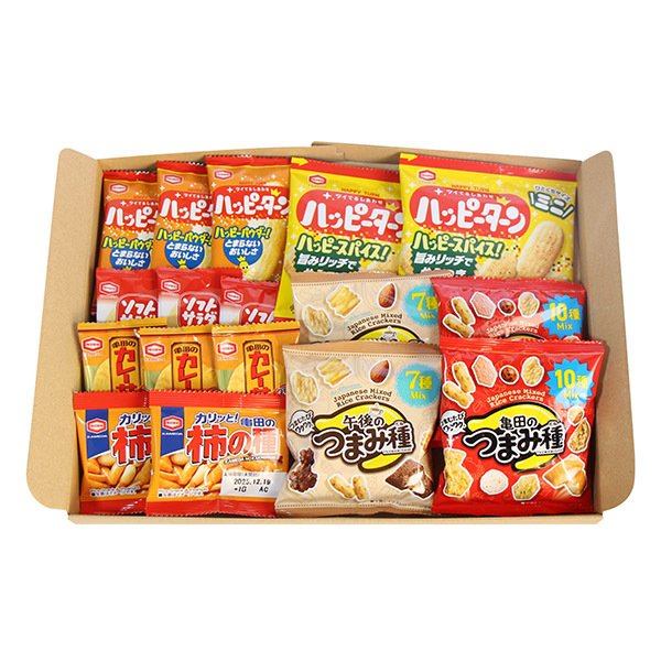 全国送料無料) お菓子 詰め合わせ いろんな種類を食べ比べ！亀田製菓