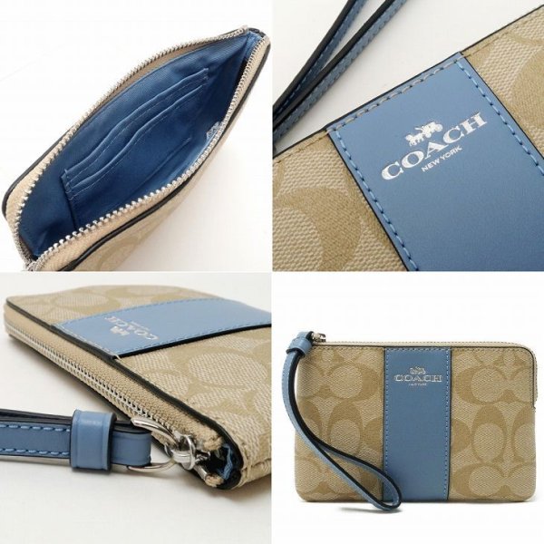 コーチ COACH ポーチ レディース ハンドポーチ リストレット クラッチ 