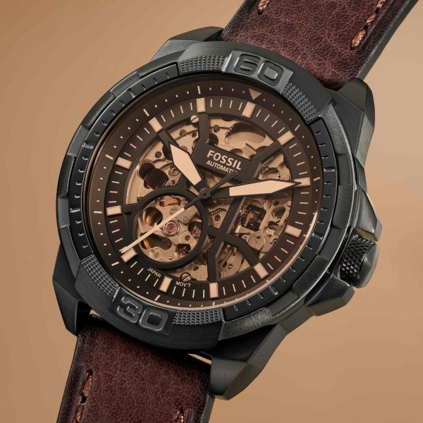 フォッシル FOSSIL 腕時計 メンズ 自動巻き BRONSON オートマティック 