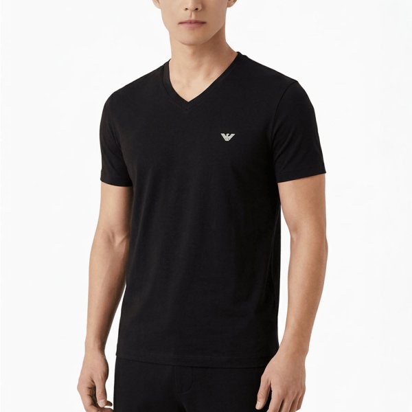 エンポリオ アルマーニ EMPORIO ARMANI Tシャツ カットソー 半袖 V 